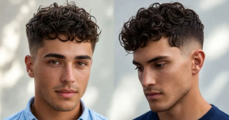 Short Curly Hairstyles for Men