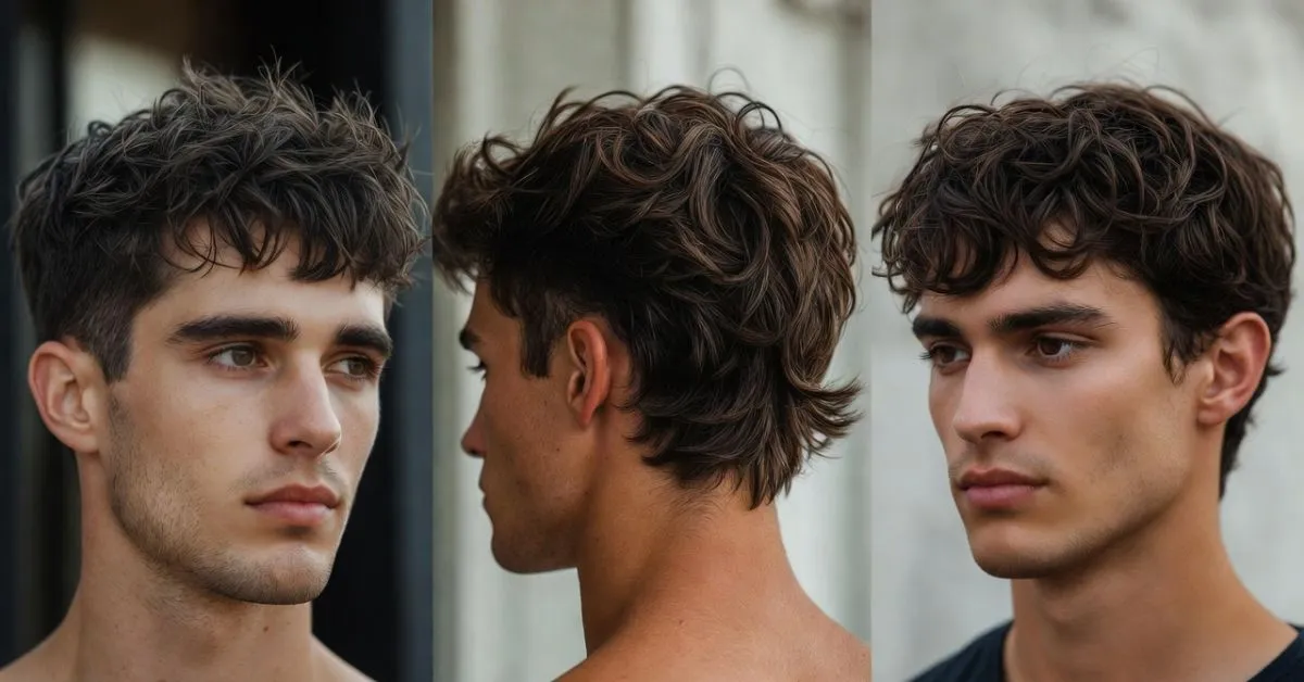 Wavy Hairstyles for Men