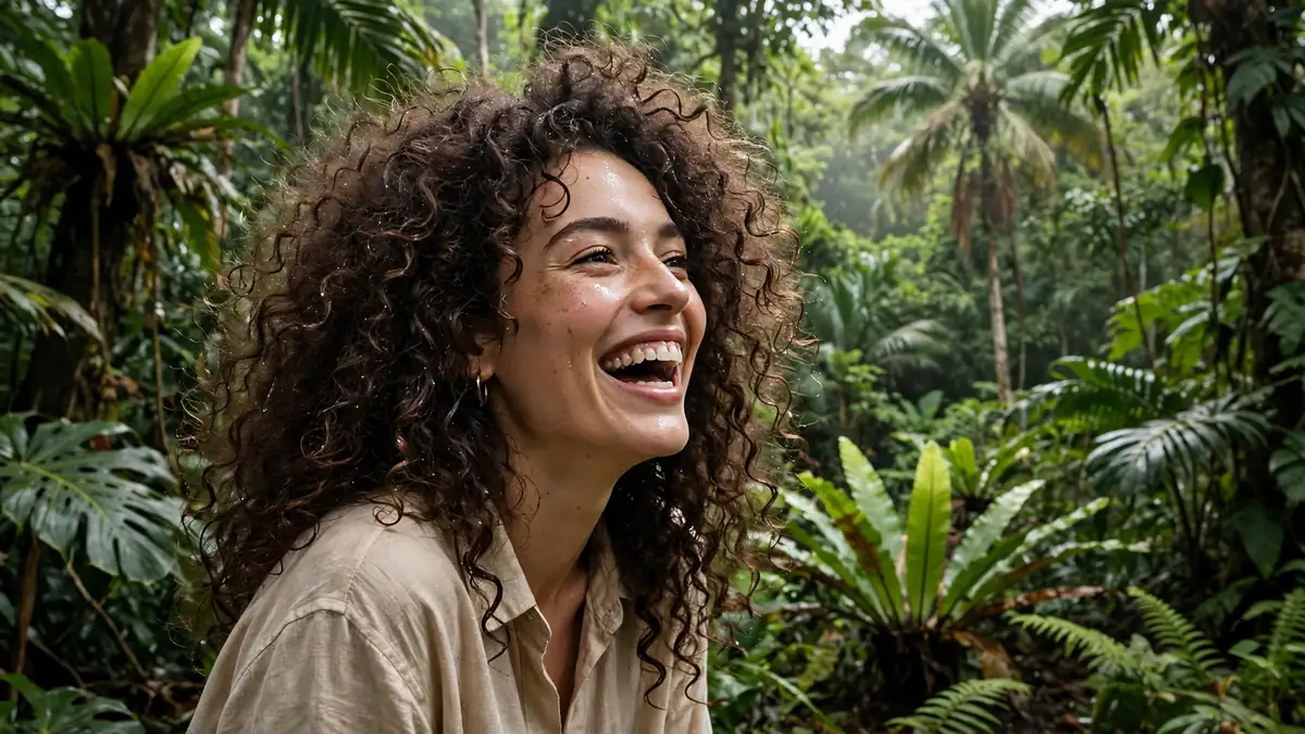 Curly hair care in Australian humidity